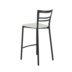 Go Clip Connubia® Tabouret snack contemporain en métal et multiplis bois