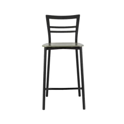 Go Clip Connubia® Tabouret snack contemporain en métal et multiplis bois