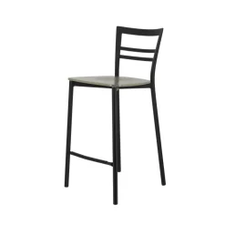 Go Clip Connubia® Tabouret snack contemporain en métal et multiplis bois