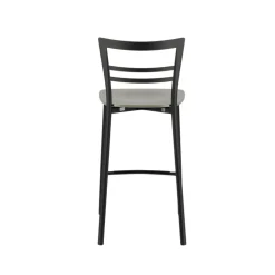 Go Clip Connubia® Tabouret snack contemporain en métal et multiplis bois