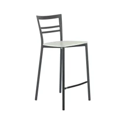 Go Clip Connubia® Tabouret snack contemporain en métal et multiplis bois