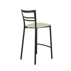 Go Clip Connubia® Tabouret snack contemporain en métal et multiplis bois