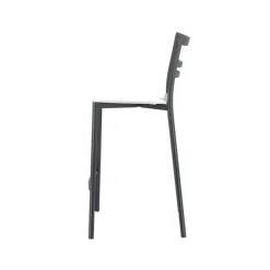 Go Clip Connubia® Tabouret snack contemporain en métal et multiplis bois