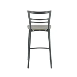 Go Clip Connubia® Tabouret snack contemporain en métal et multiplis bois