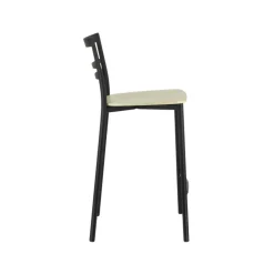 Go Clip Connubia® Tabouret snack contemporain en métal et multiplis bois
