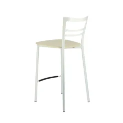 Go Clip Connubia® Tabouret snack contemporain en métal et multiplis bois