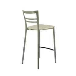 Go Clip Connubia® Tabouret snack contemporain en métal et multiplis bois