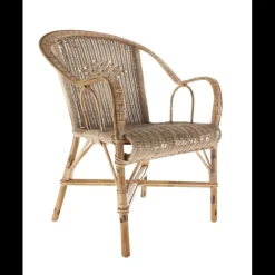 Grand père MarcelFauteuil en rotin vintage