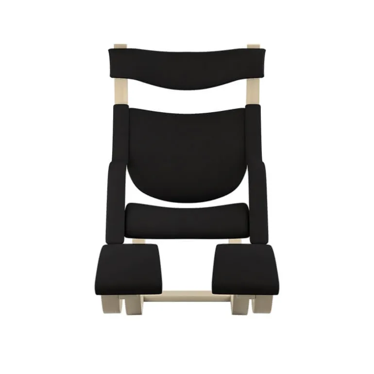 Gravity Varier® Fauteuil de relaxation en tissu et bois