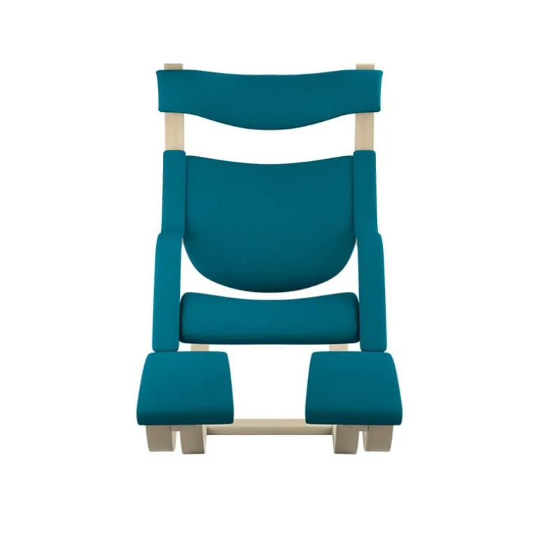 Gravity Varier® Fauteuil de relaxation en tissu et bois