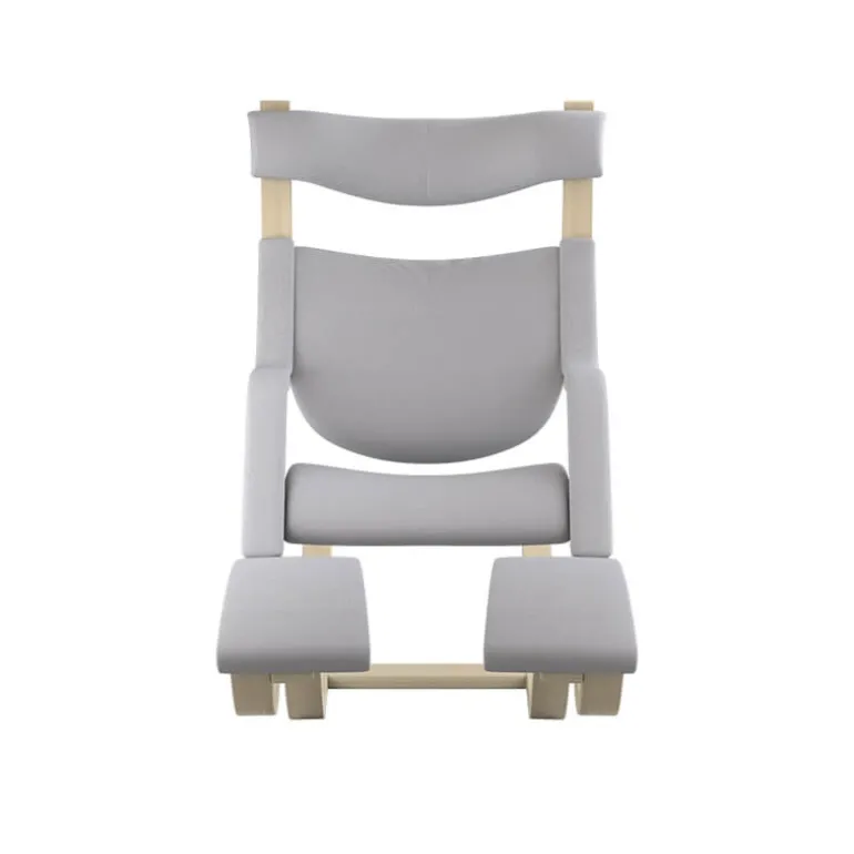 Gravity Varier® Fauteuil de relaxation en tissu et bois
