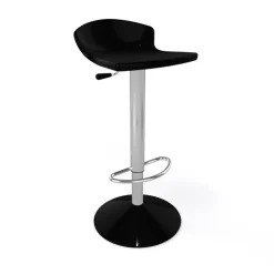 Guliver Tabouret italien réglable en hauteur et pivotant en technopolymère et métal chromé