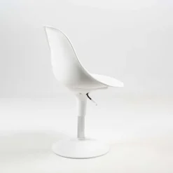 Harmony Chaise réglable en hauteur et pivotante design en technopolymère blanc