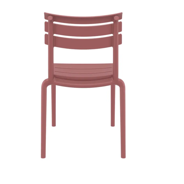 Helen Chaise de jardin moderne empilable en polypropylène
