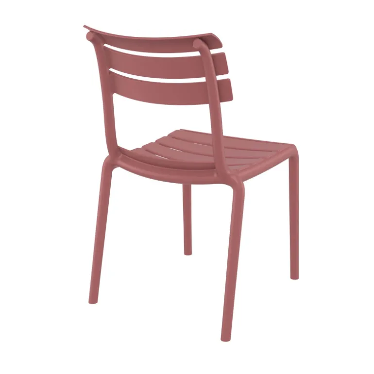 Helen Chaise de jardin moderne empilable en polypropylène