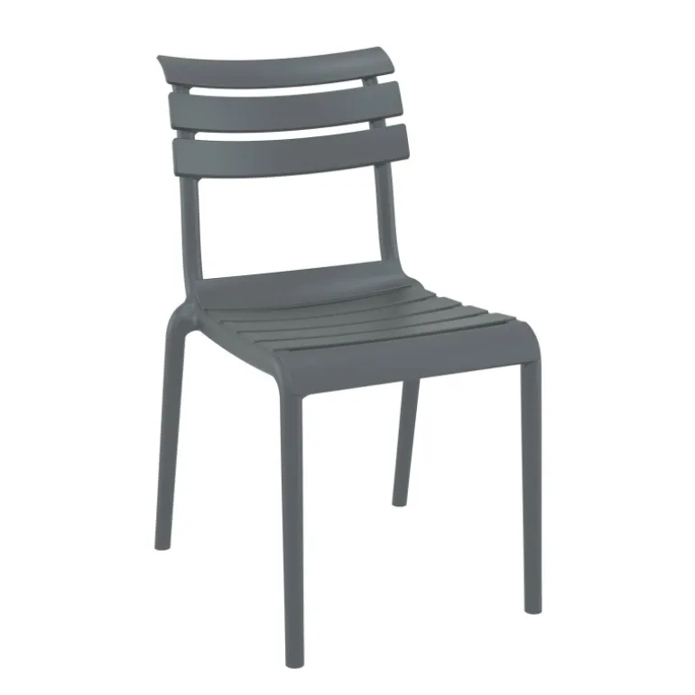 Helen Chaise de jardin moderne empilable en polypropylène