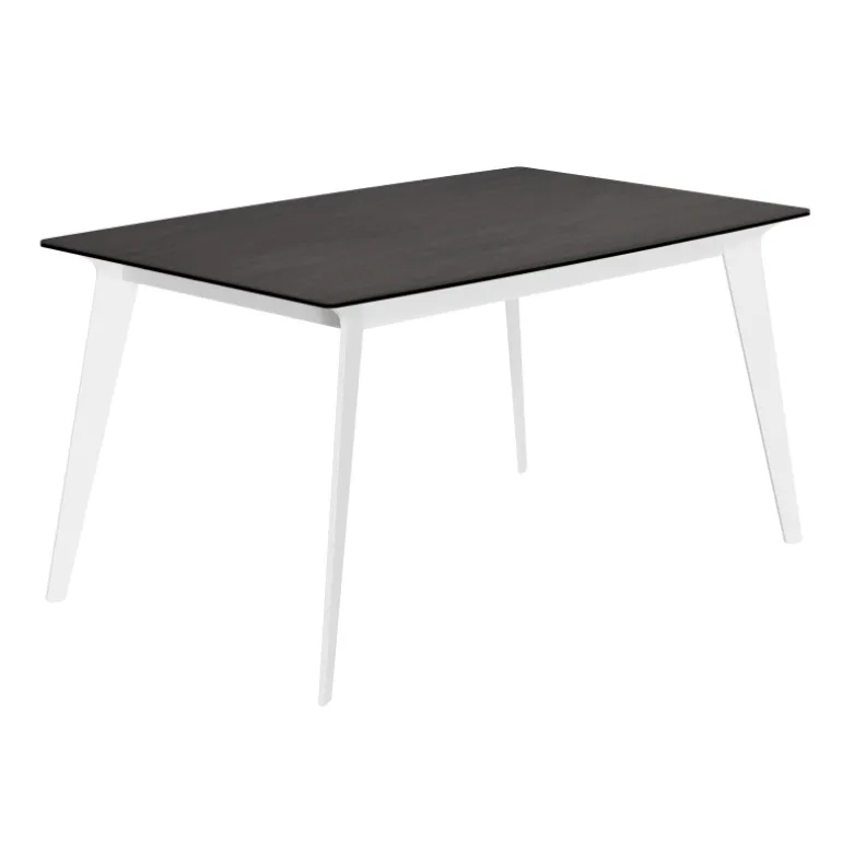 Infiné Table de salle à manger en céramique extensible