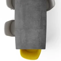 Infiné Table de salle à manger en céramique extensible