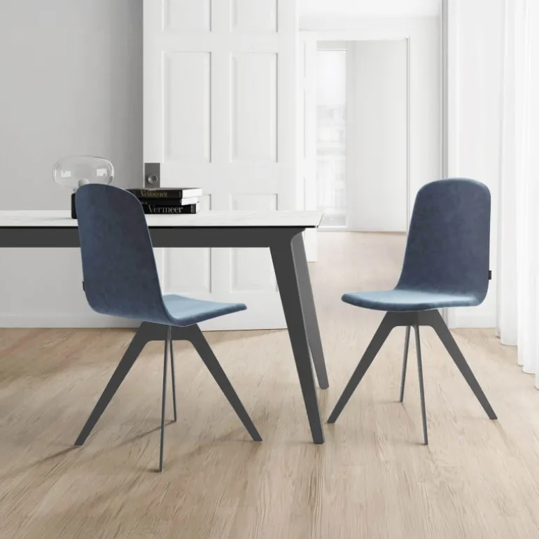 Infiné Table de salle à manger plateau en céramique