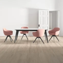 Infiné Table de salle à manger plateau en céramique