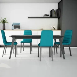 Infiné Table de salle à manger plateau en céramique