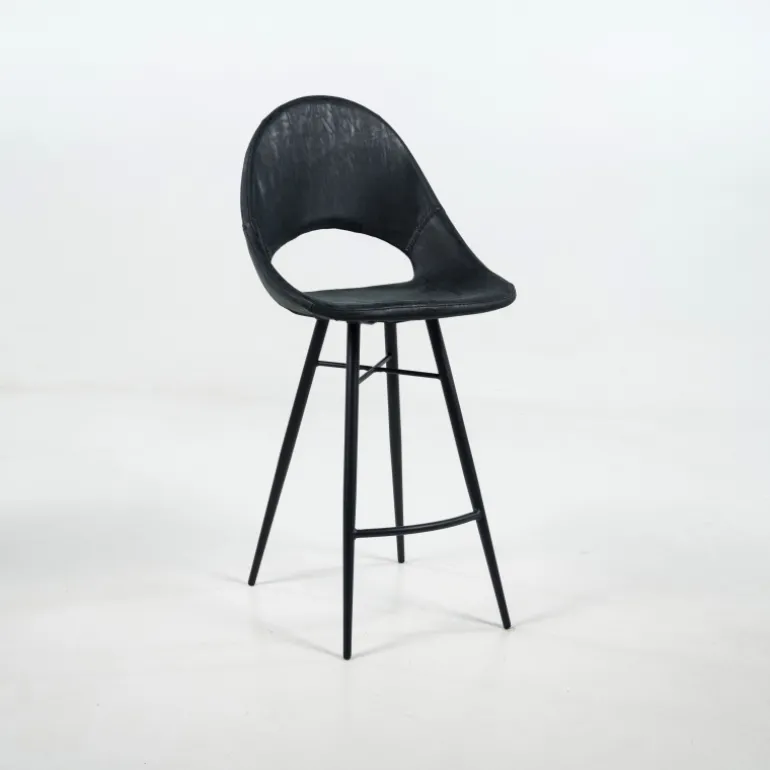 IsidoreTabouret snack design avec coque ajourée