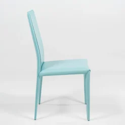 Kesha Chaise contemporaine en croûte de cuir