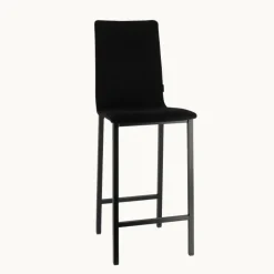 Koko Mobliberica® Tabouret snack en tissu dossier haut