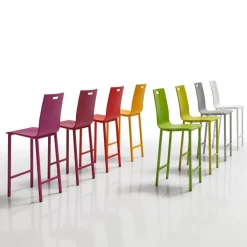 Koko Tabouret snack Mobliberica® dossier bas en bois