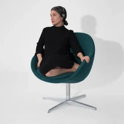 Kokon club Varier® Fauteuil pivotant confortable en tissu design