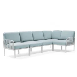 Komodo Canapé modulable d'extérieur 5 places
