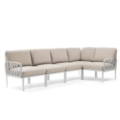 Komodo Canapé modulable d'extérieur 5 places