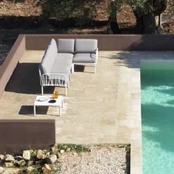 Komodo Canapé modulable d'extérieur 5 places