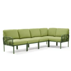 Komodo Canapé modulable d'extérieur 5 places
