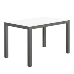 Kyoto bar Table snack moderne en verre et métal