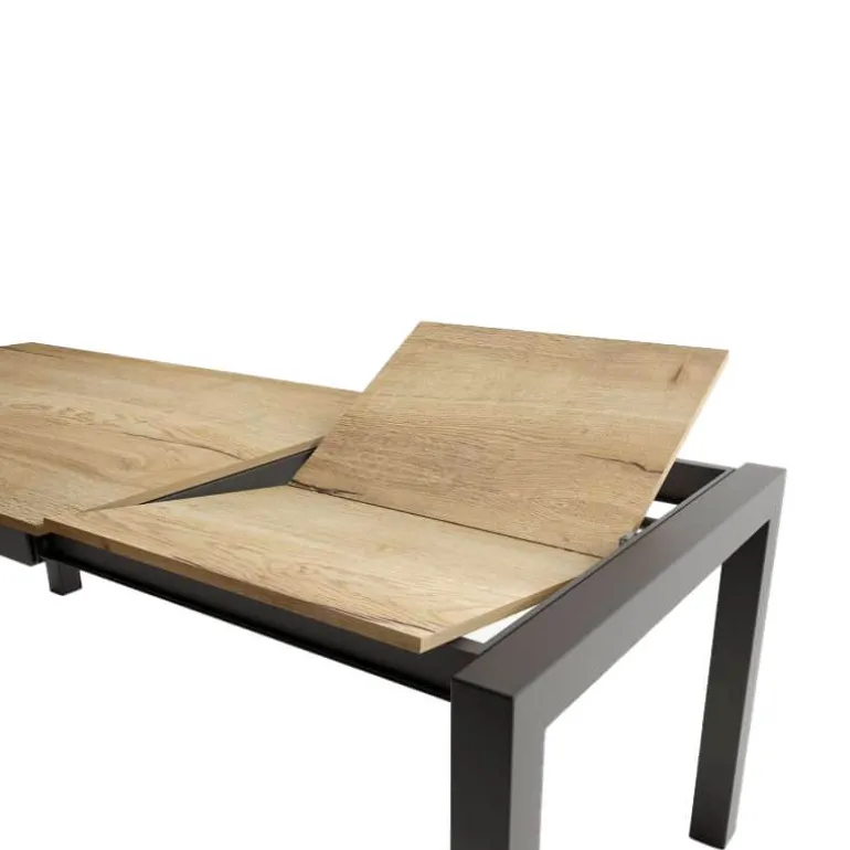 Kyoto Table extensible en stratifié et pieds en métal