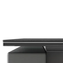 Kyoto Table moderne rectangulaire en céramique et métal