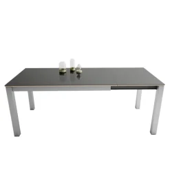 Kyoto Table rectangulaire en verre extensible
