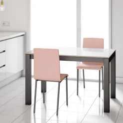 Kyoto Table rectangulaire en verre extensible