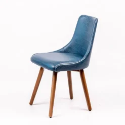 Lars Chaise confortable avec pieds en bois