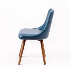 Lars Chaise confortable avec pieds en bois