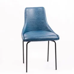 Lars Chaise confortable avec pieds en métal