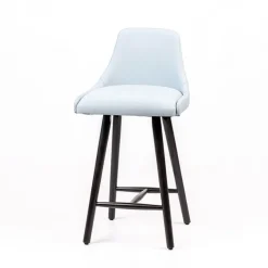 Lars Tabouret snack rembourré avec pieds bois