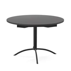 Laser Table de cuisine ronde en stratifié extensible