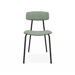 Lazio Chaise en tissu de style rétro fabriquée en Belgique