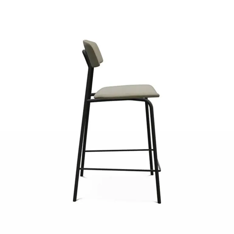 Lazio Tabouret snack de style vintage en tissu fabriqué en Belgique