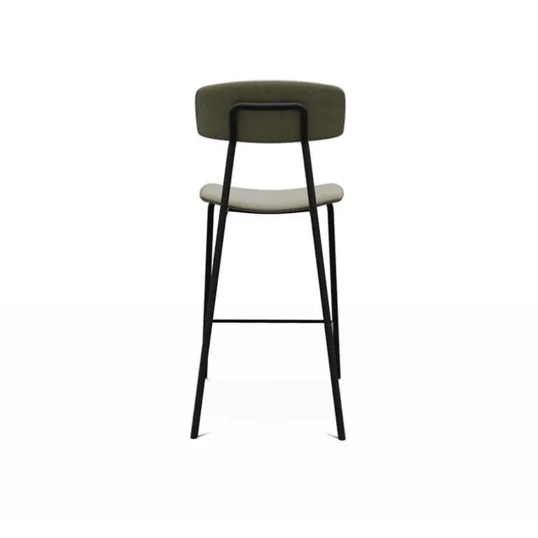 Lazio Tabouret snack de style vintage en tissu fabriqué en Belgique