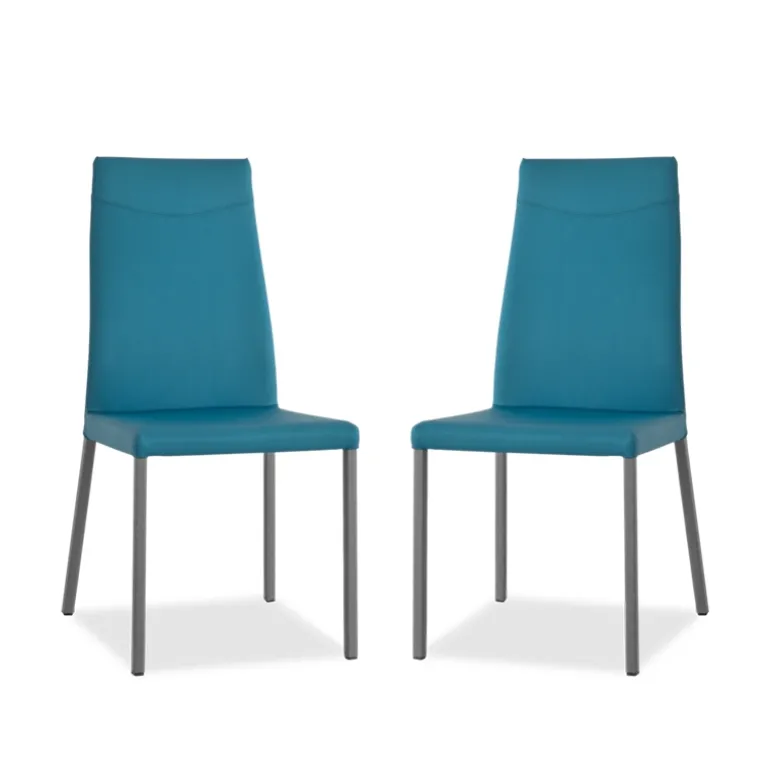 Lena Chaise italienne en cuir