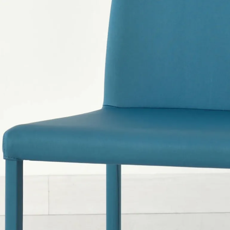 Lena Chaise italienne en cuir