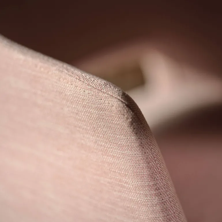 Lena Mobitec ® Tabouret snack en tissu avec accoudoirs et pieds en bois